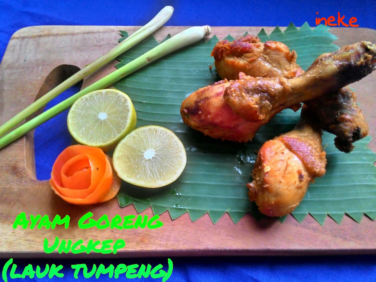 Ayam Goreng Ungkep(lauk tumpeng) NCC by Ineke Damayanti 